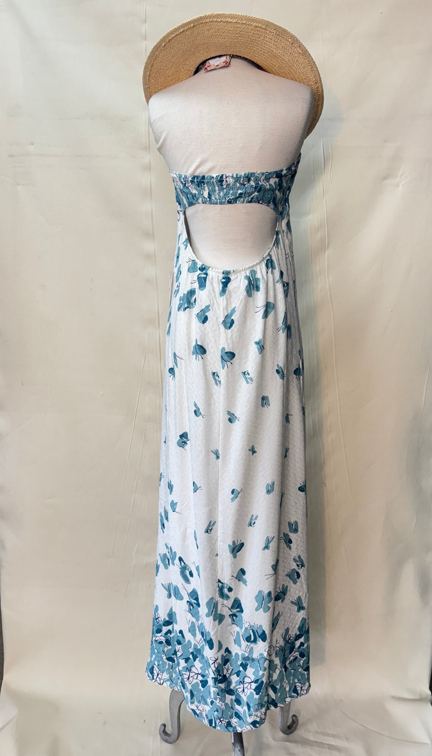 Carmelita strapless maxi dress