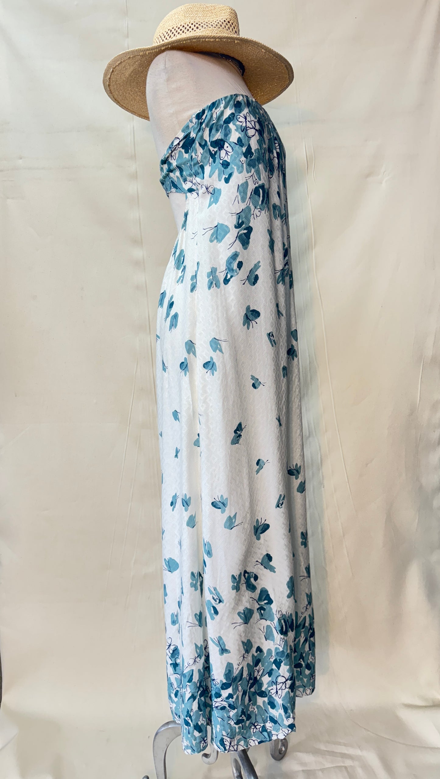 Carmelita strapless maxi dress