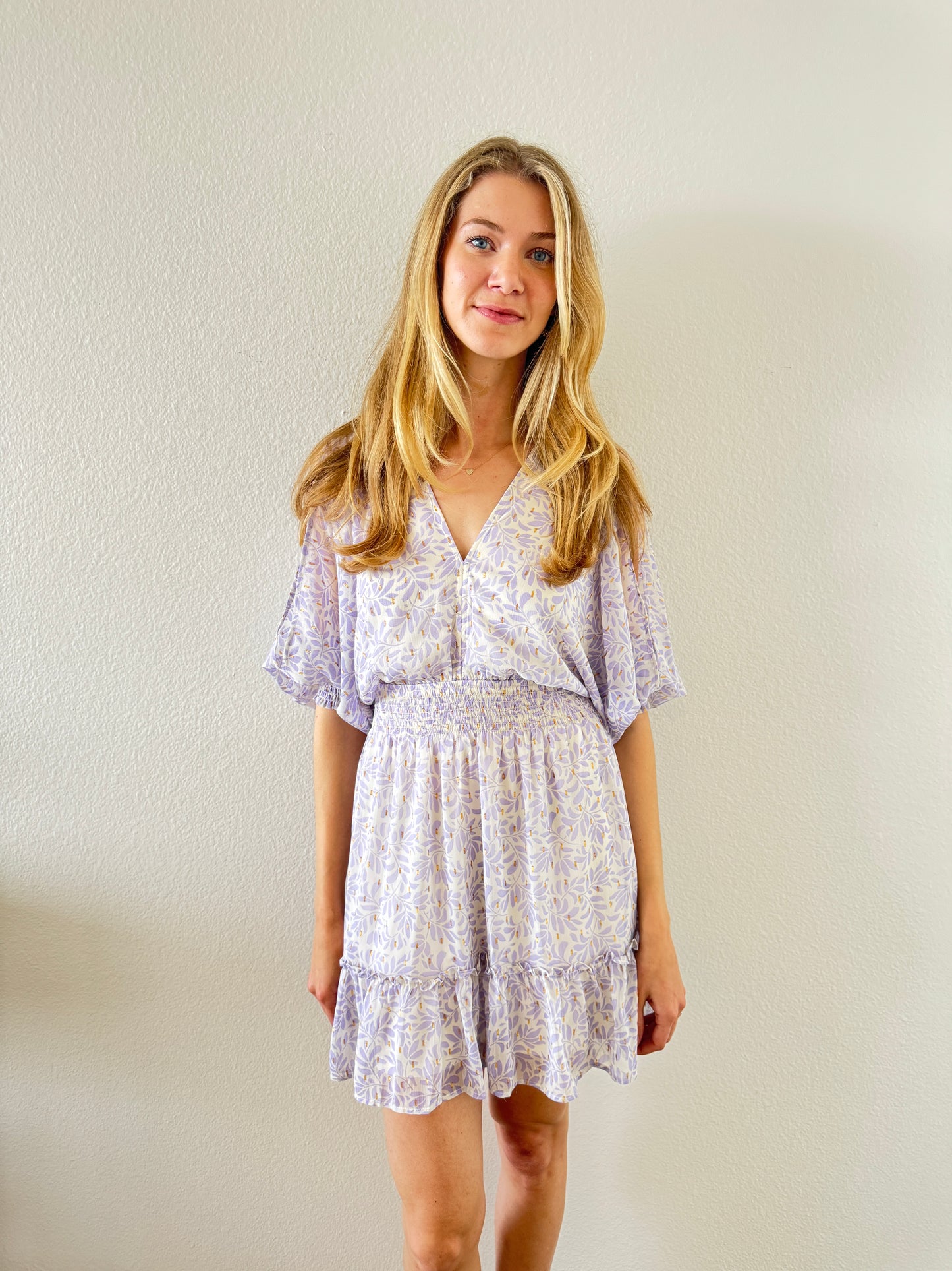 Lavender Gold Dust Dress