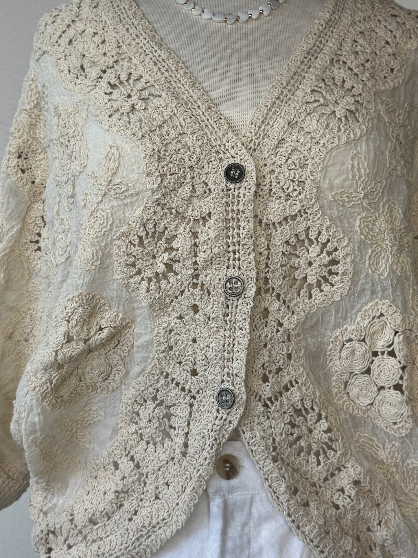Grace crochet jacket- preorder