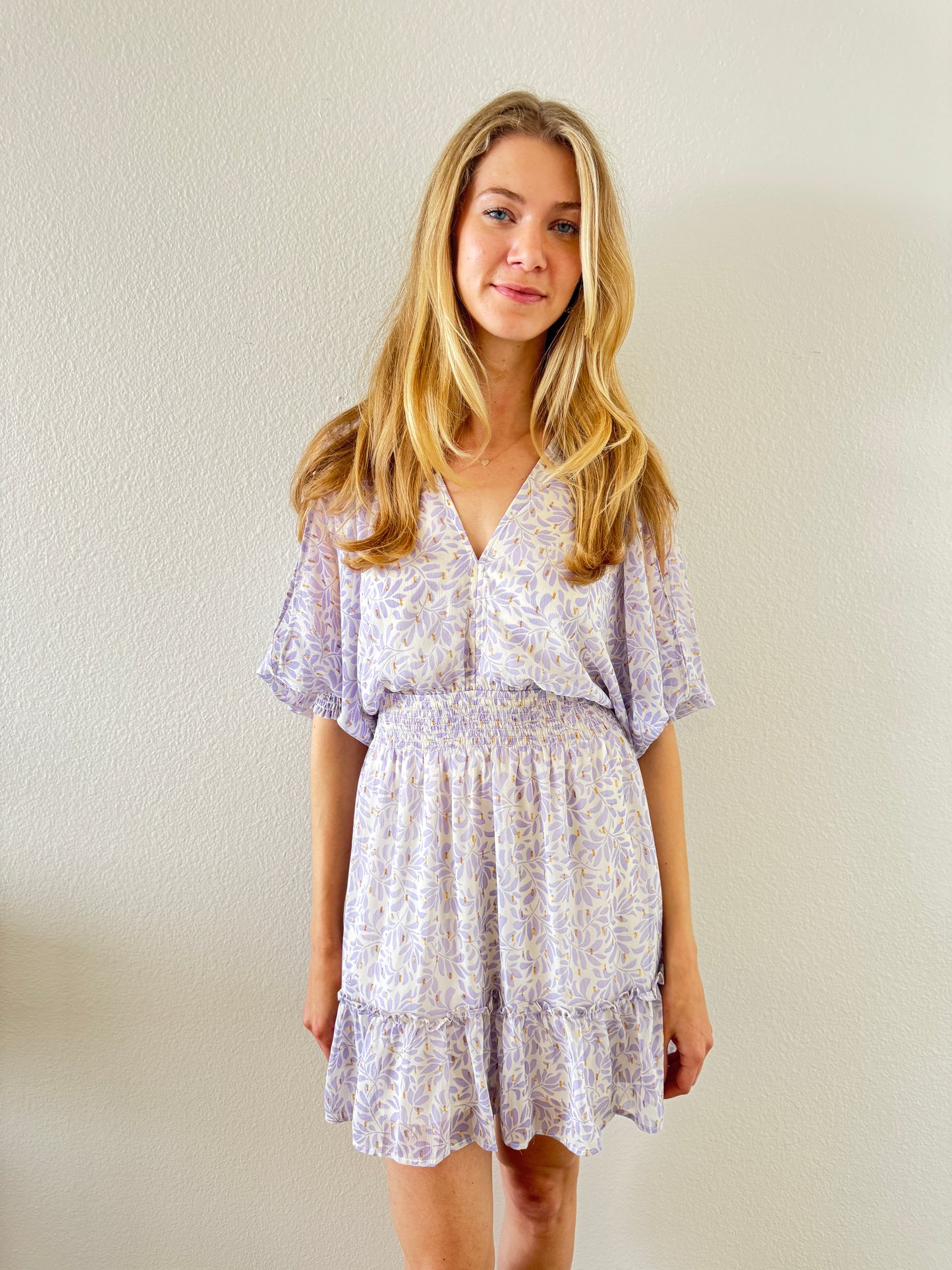 Lavender Gold Dust Dress