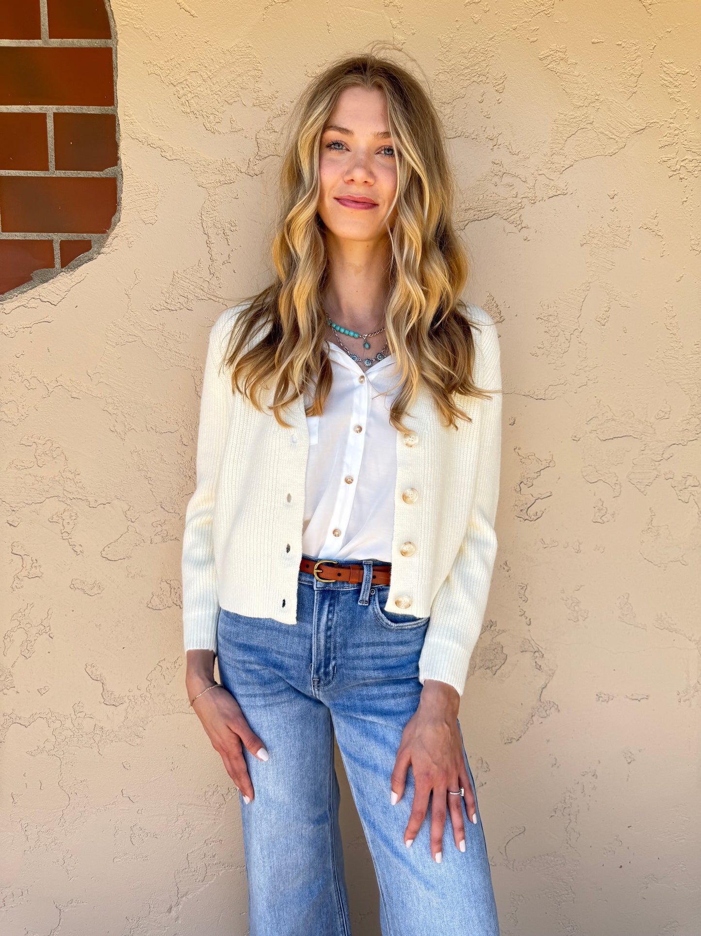 Elena Short Sweater Cardigan