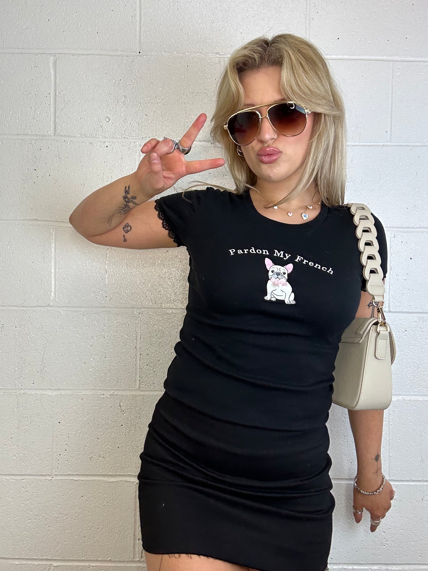 Pardon my French tee
