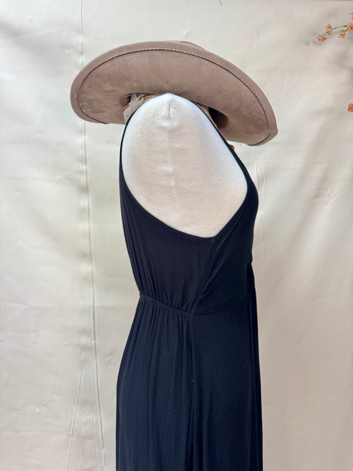Lori twist front midi dress