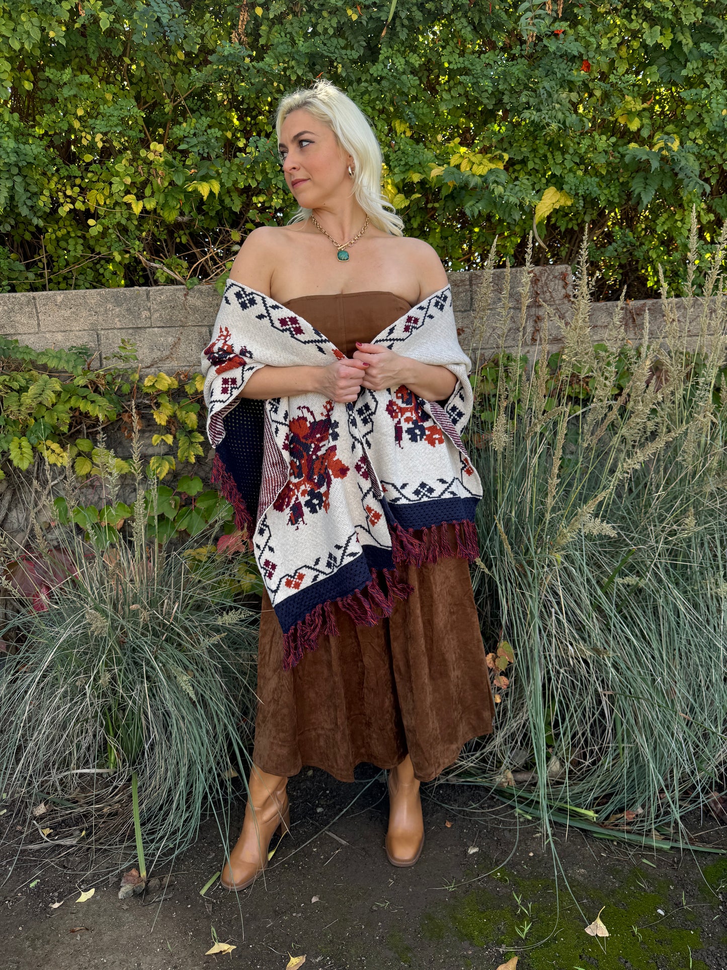 Floral Open Cardigan