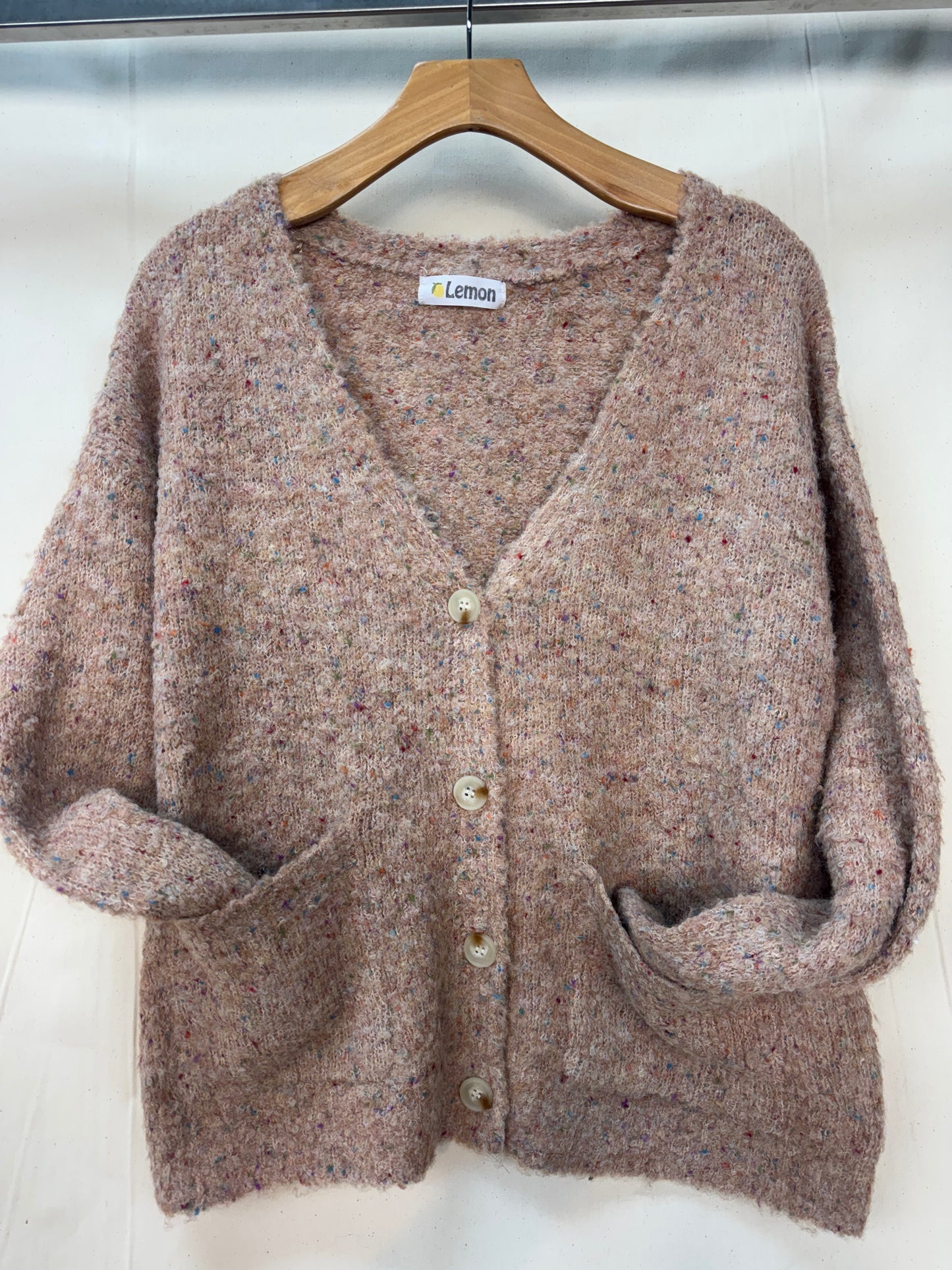 Tasha soft button cardigan