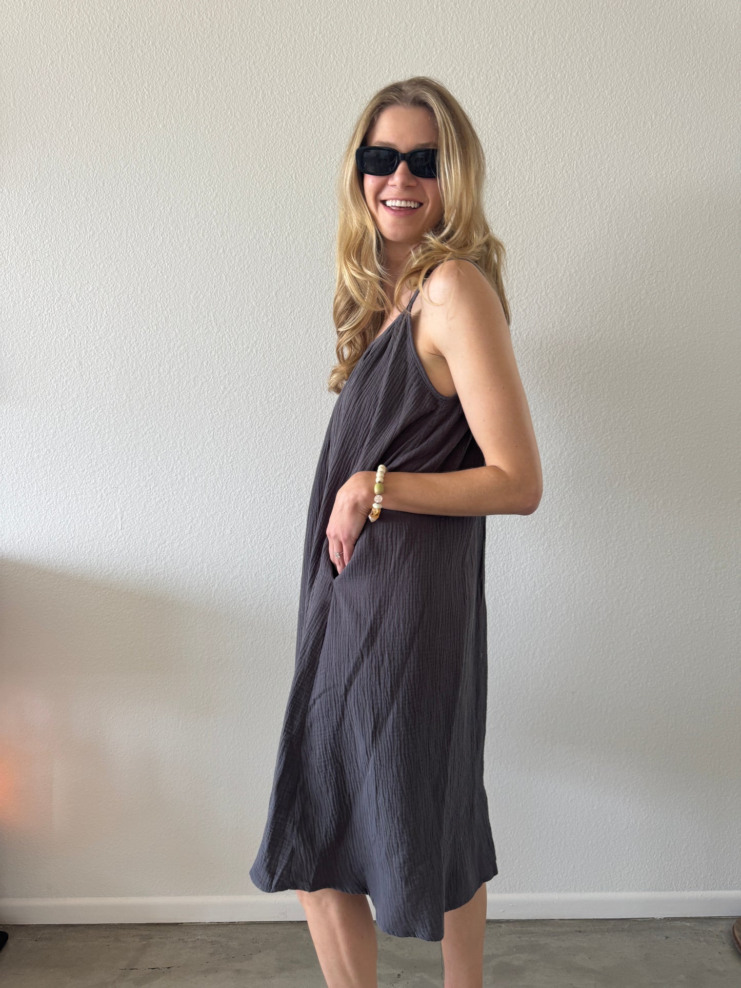 Chloe Flowy Midi Dress
