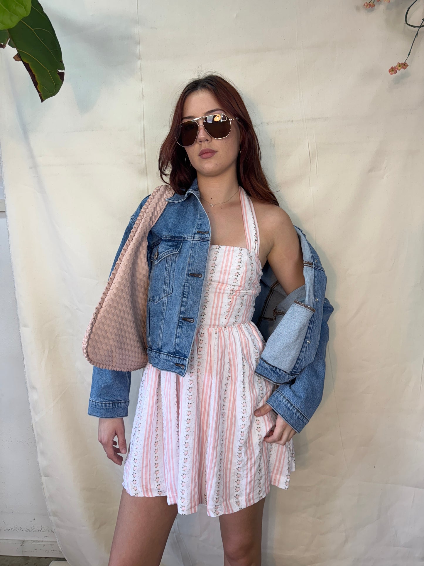 Pink quilt dress