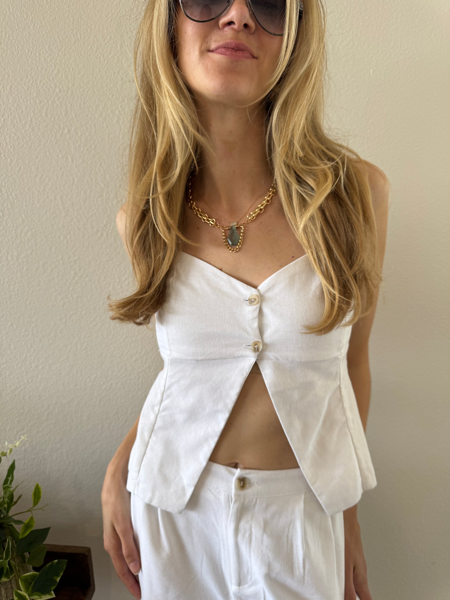 Tobbie Vest Top