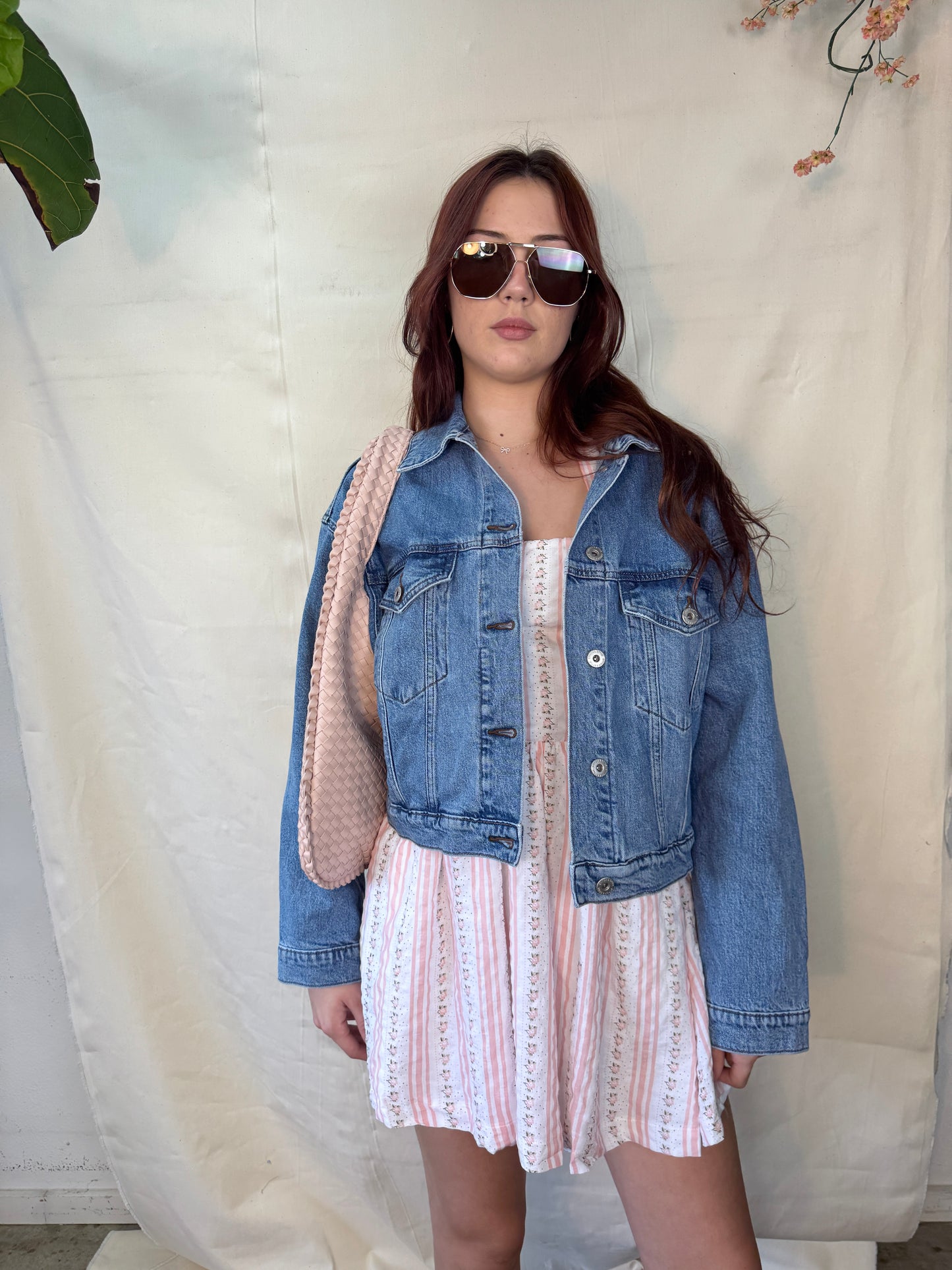 Pink quilt dress