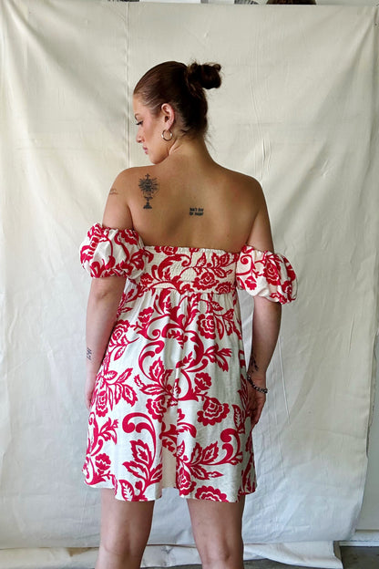 Catherine floral printed dress