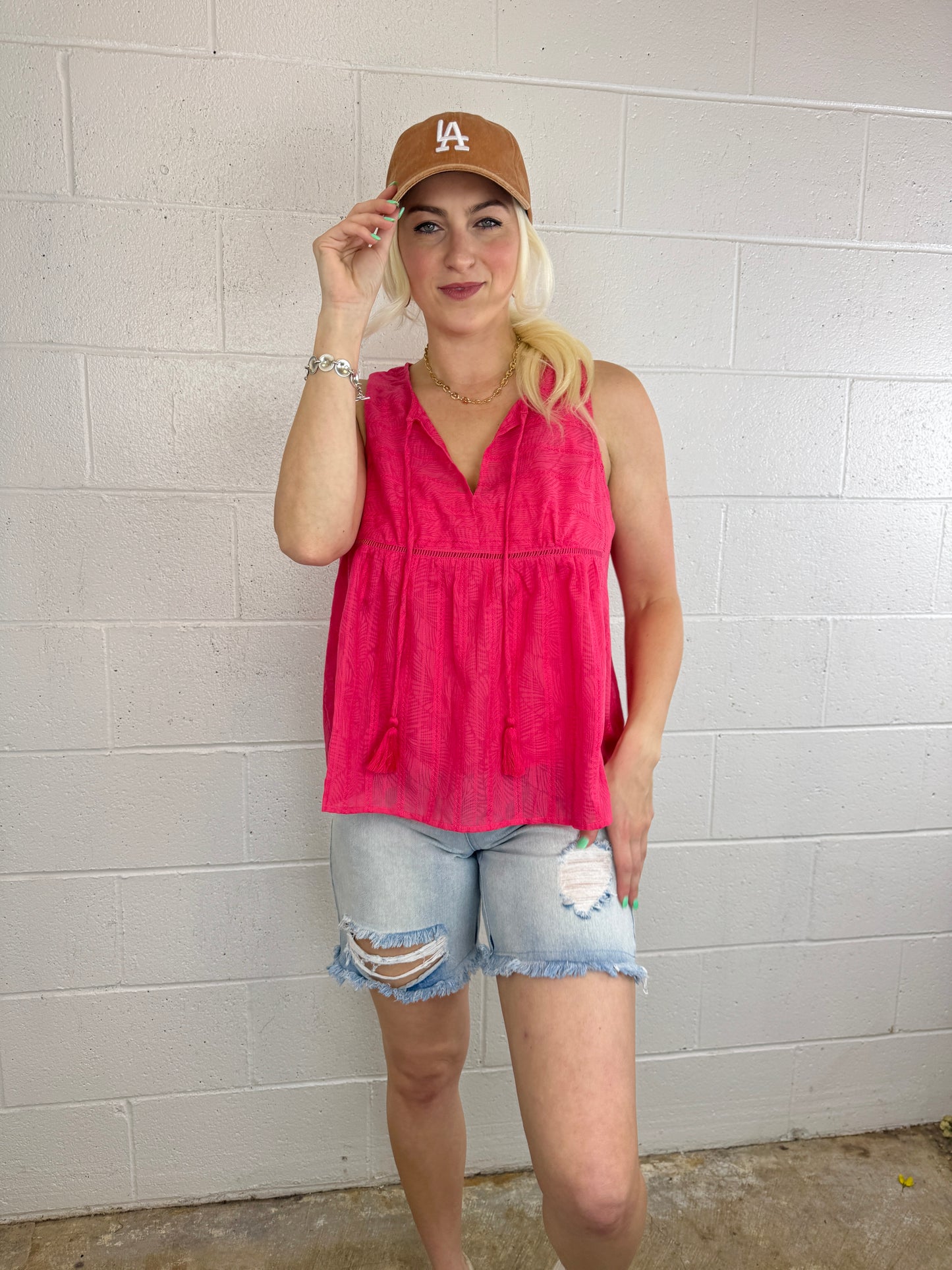 Sophia Sleeveless Top