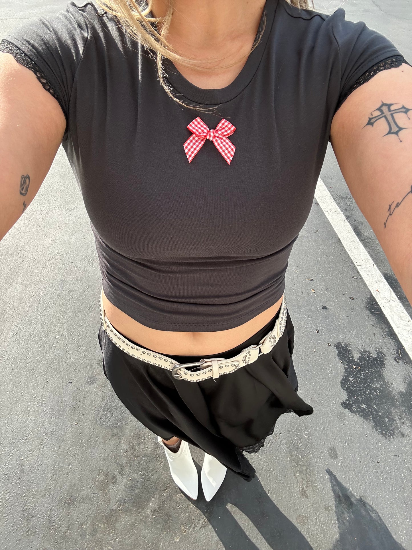 Lace & Bows Tee