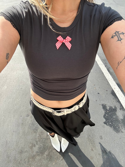Lace & Bows Tee