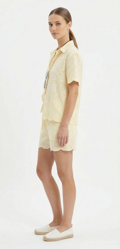 Coastal Sun Yellow 2 Piece short set