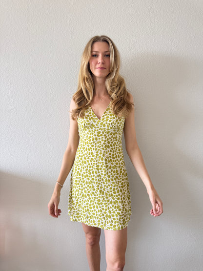 LEAF Printed dress
