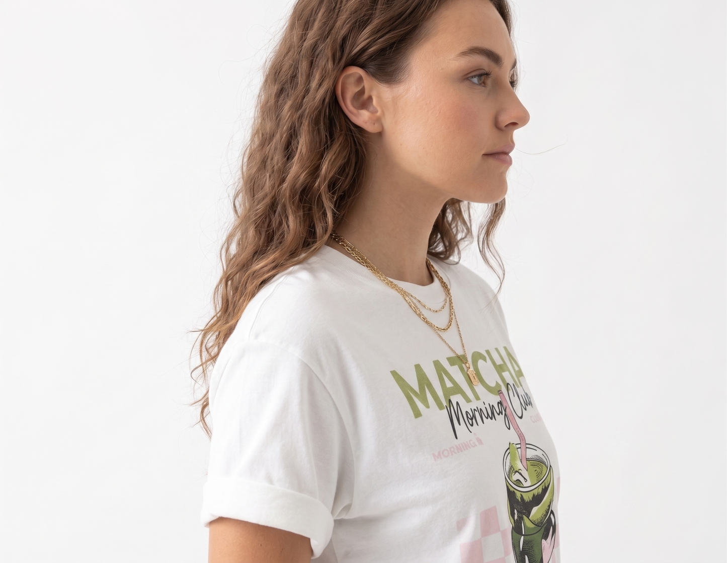 The Matcha Mindset Club Aesthetic Graphic Tee