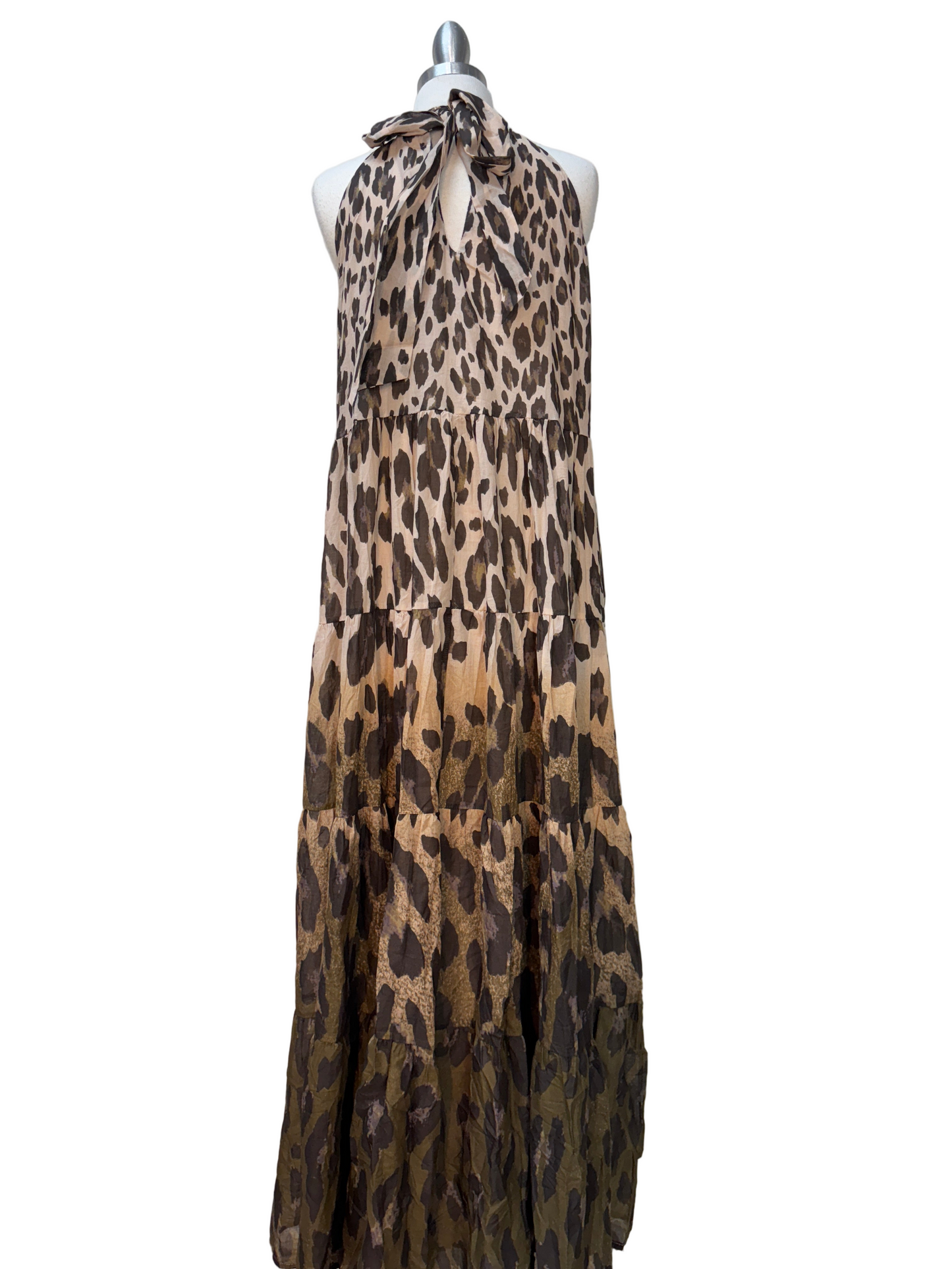 Karina Leop printed Maxi