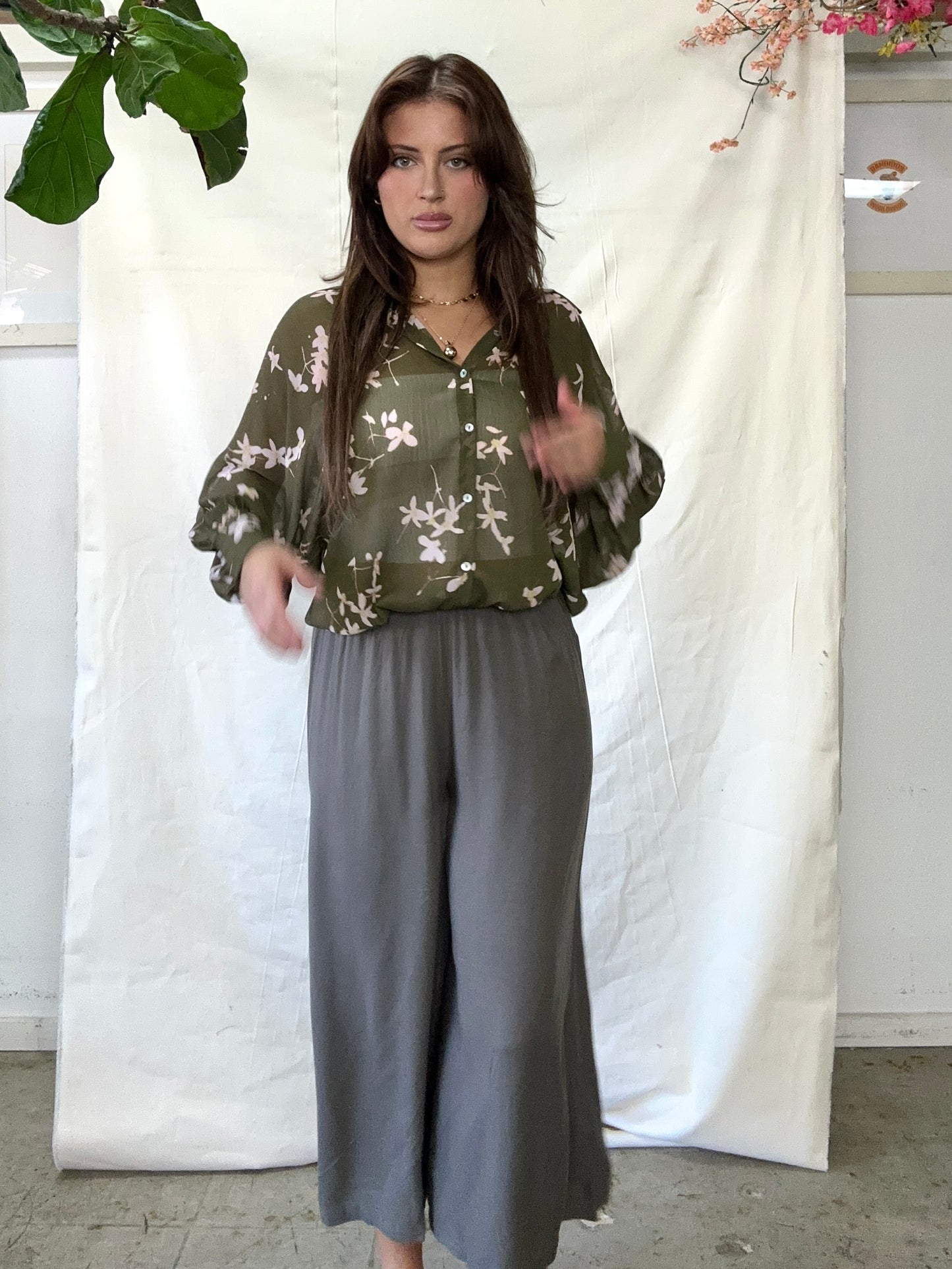 Barcelona wide leg pants