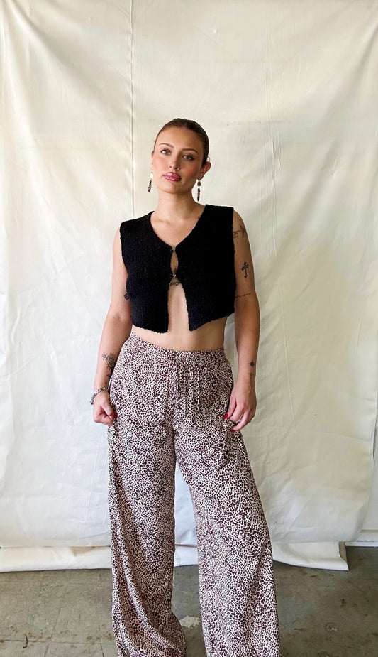 Leop wide led pants