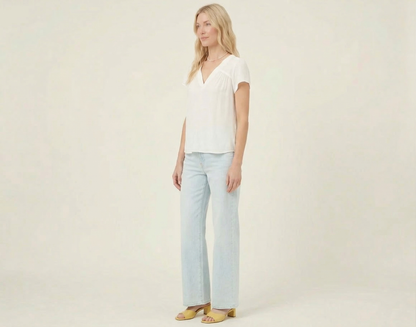 Flutter Cap Basic V-Neck ADA