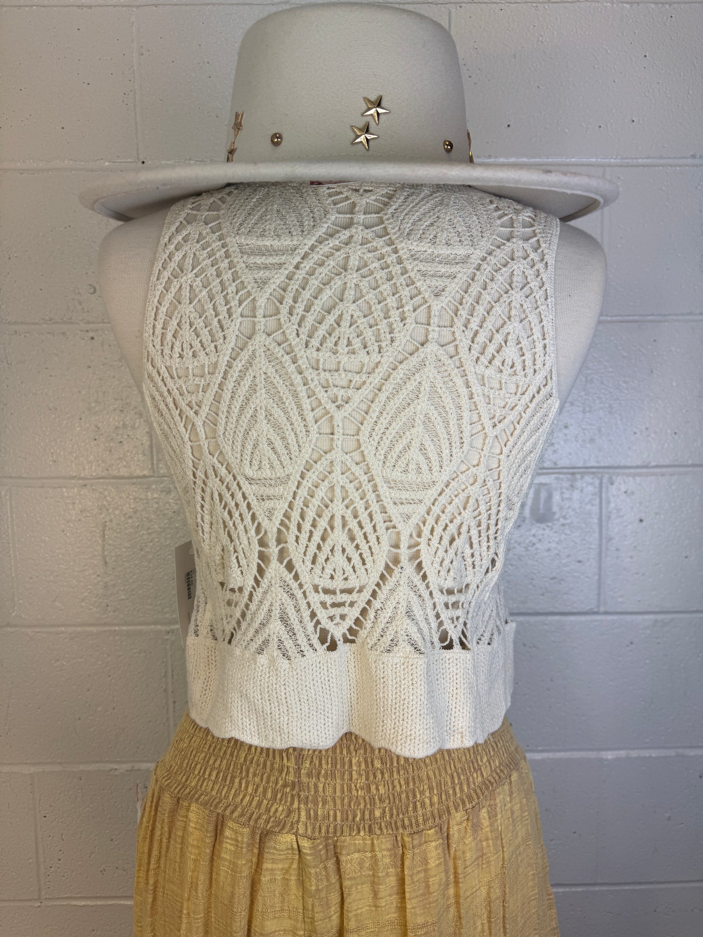 Lexi crochet sleeveless top