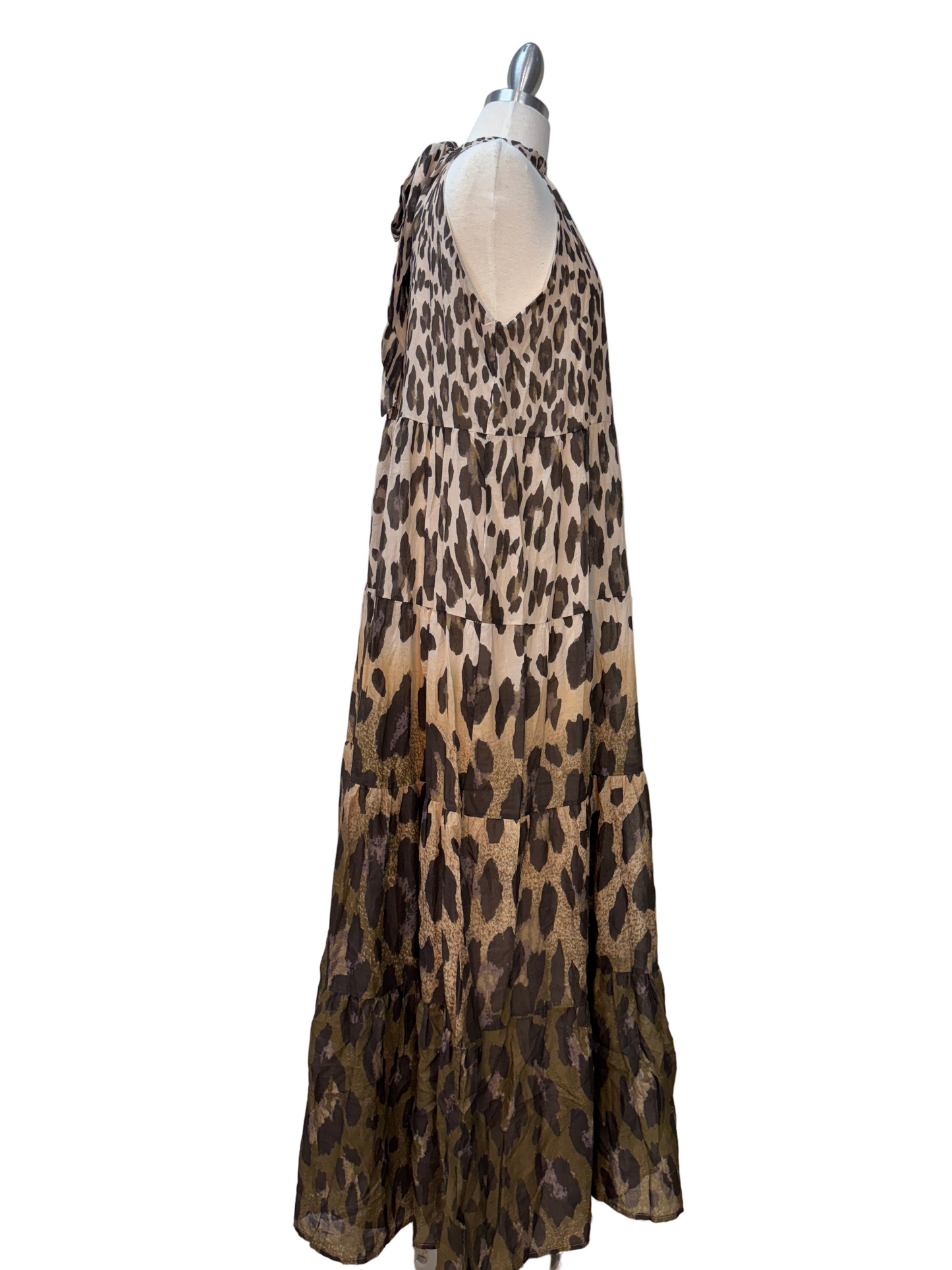 Karina Leop printed Maxi