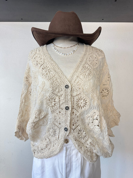 Grace crochet jacket- preorder