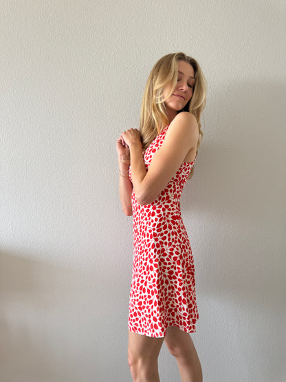 LEAF Printed dress