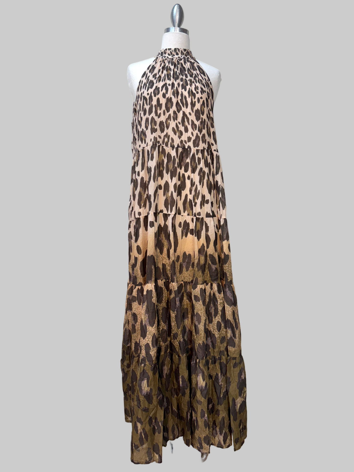 Karina Leop printed Maxi