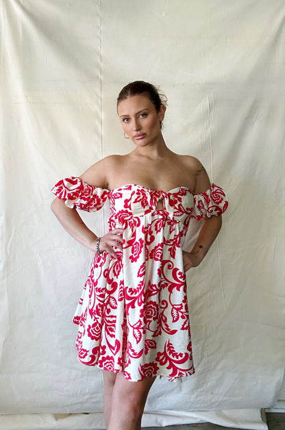 Catherine floral printed dress