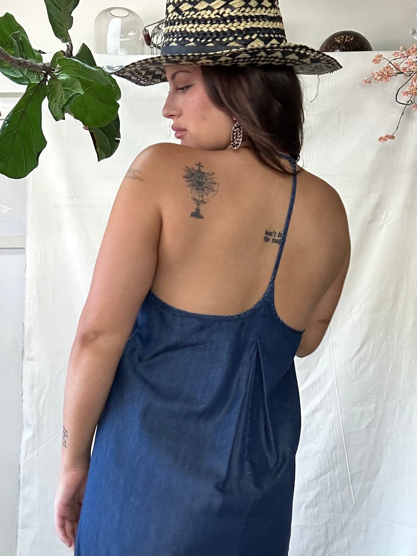 Kiki halter maxi dress