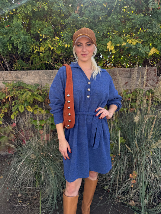 Lora oversized sweater dress