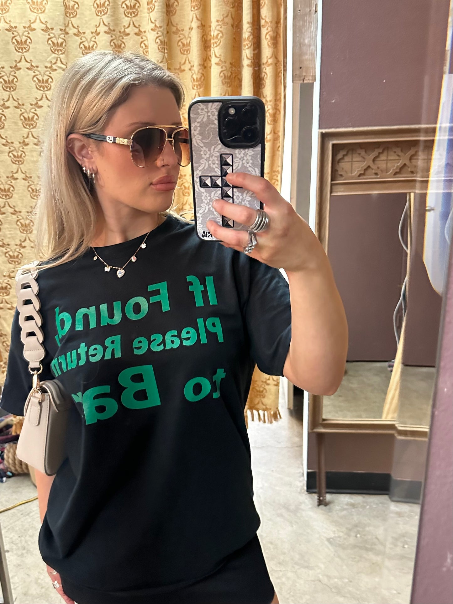 If Found Please Return To Bar T-Shirt