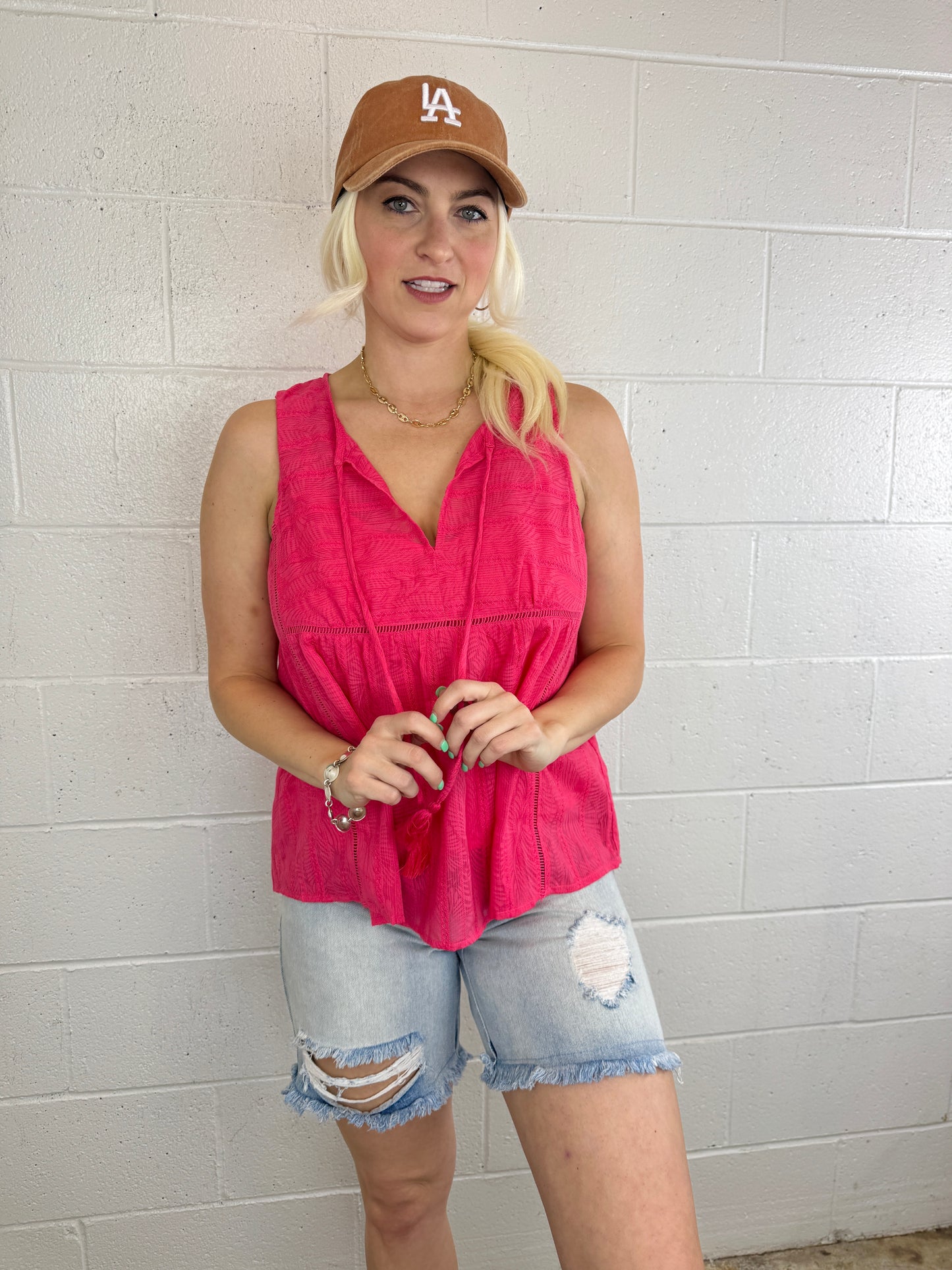 Sophia Sleeveless Top
