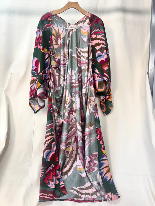 Floral duster kimono