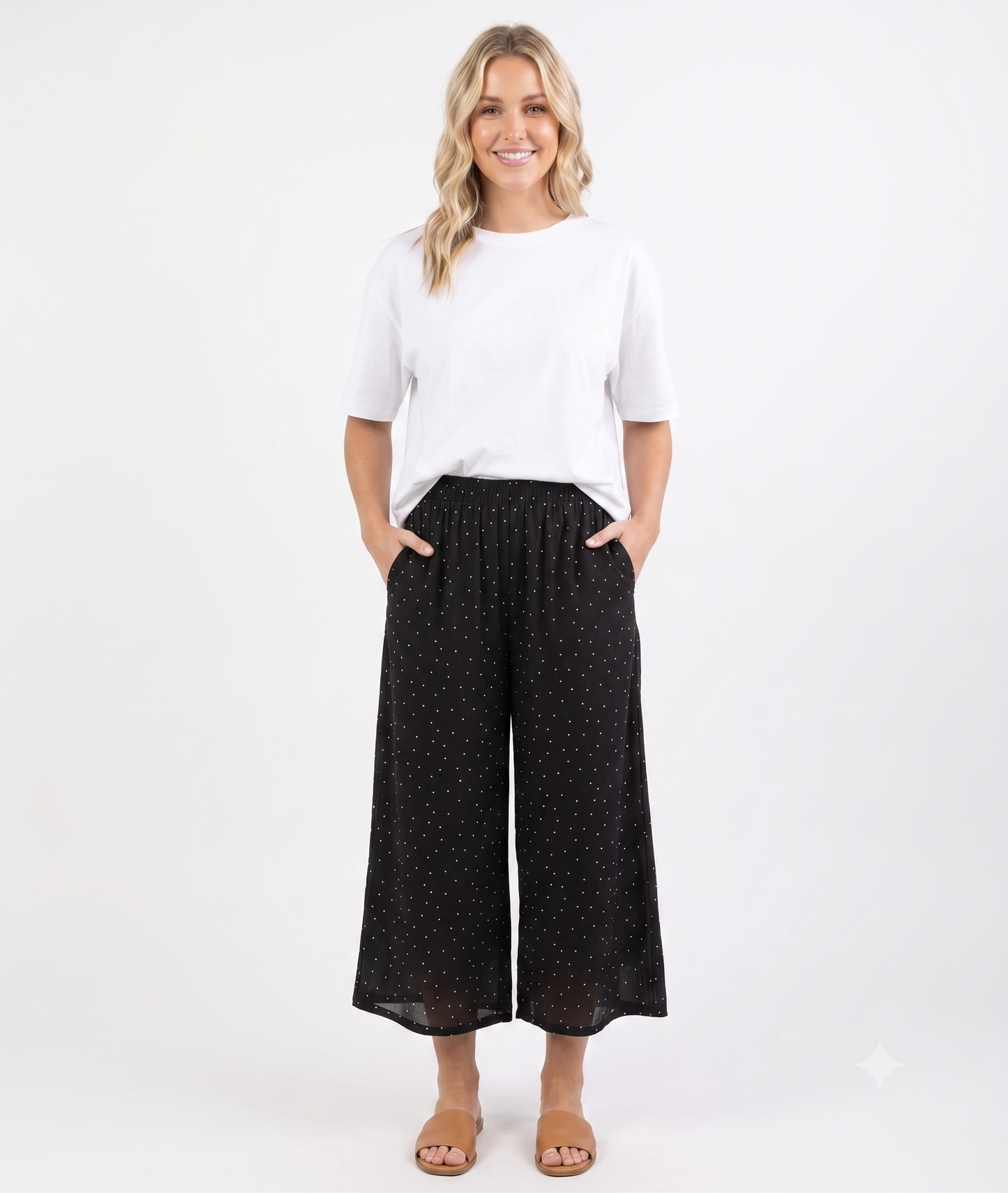 The Breezy Coastal Wide-Leg Culotte Pants