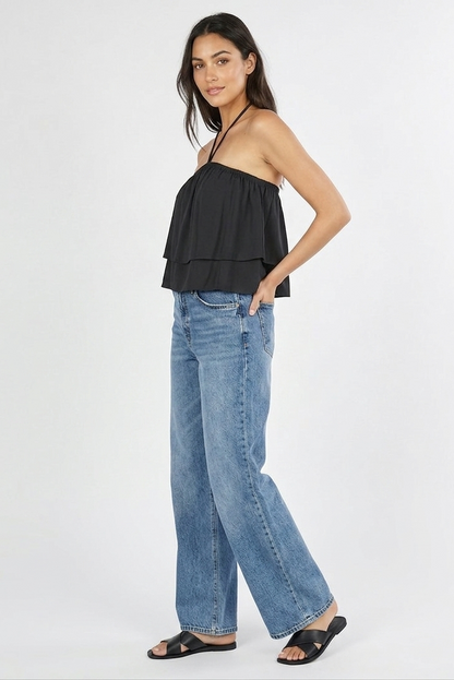 The St. Tropez Tiered  Halter Cami