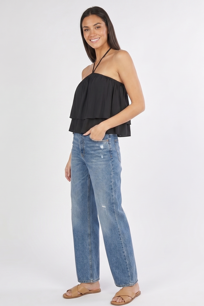 The St. Tropez Tiered  Halter Cami