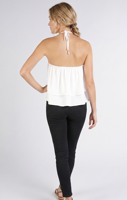 The St. Tropez Tiered  Halter Cami
