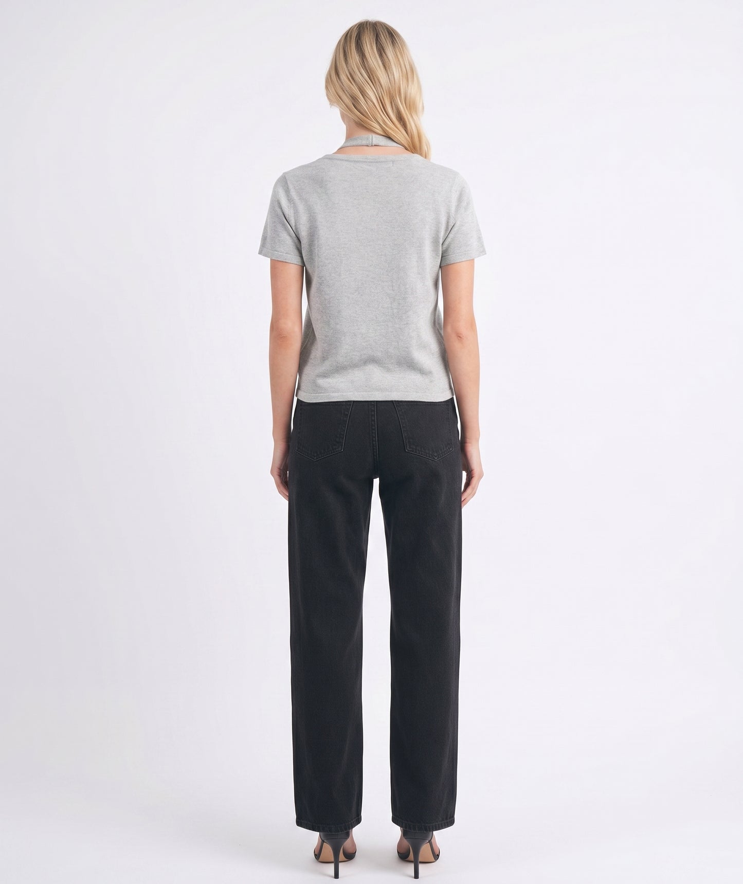 The Reese 2-in-1 Halter Layered Short-Sleeve Cardigan Top