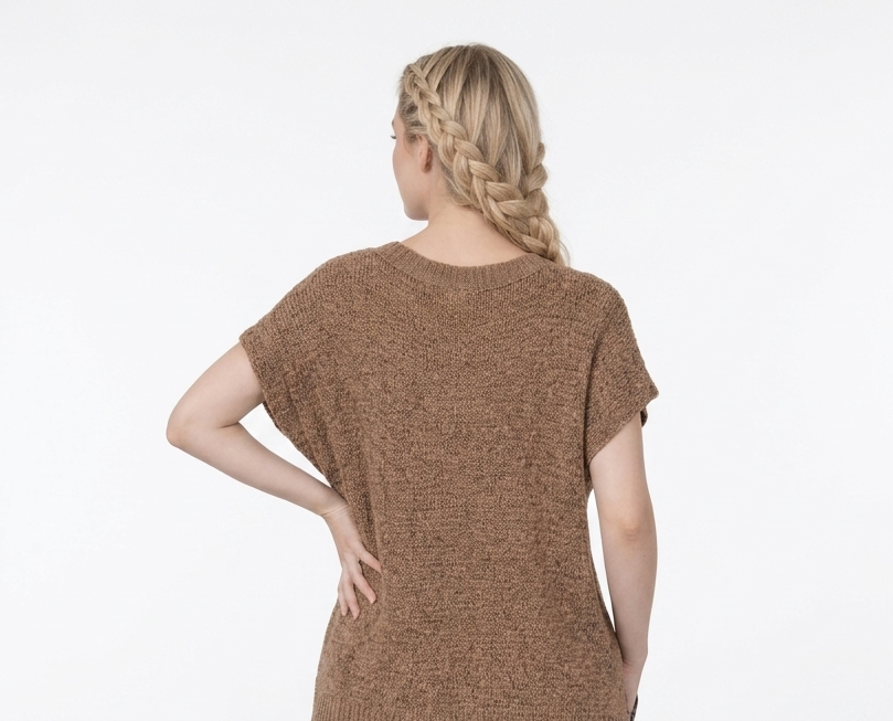 The Marled Texture Button-Front Sweater Vest