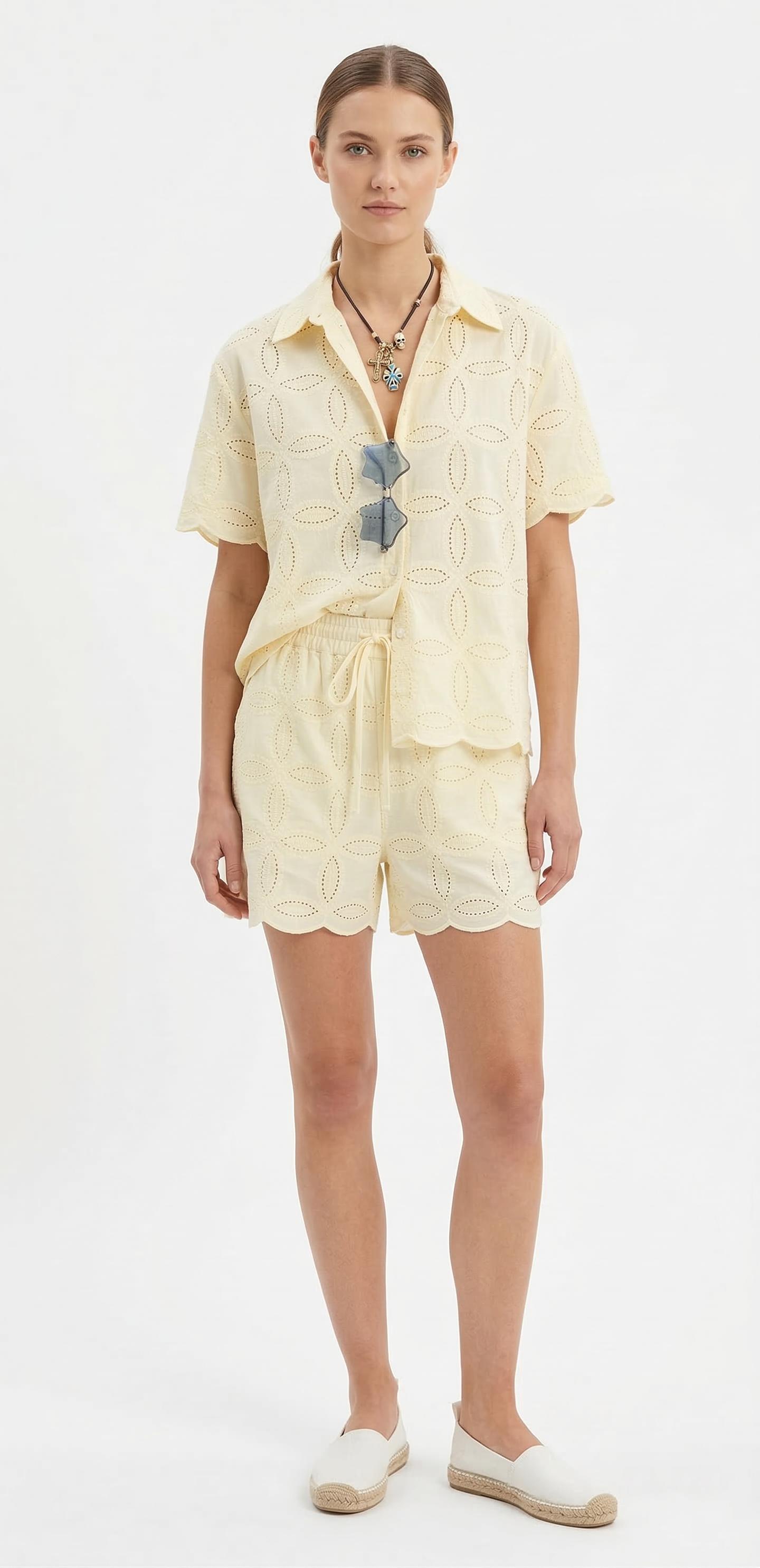 Coastal Sun Yellow 2 Piece short set