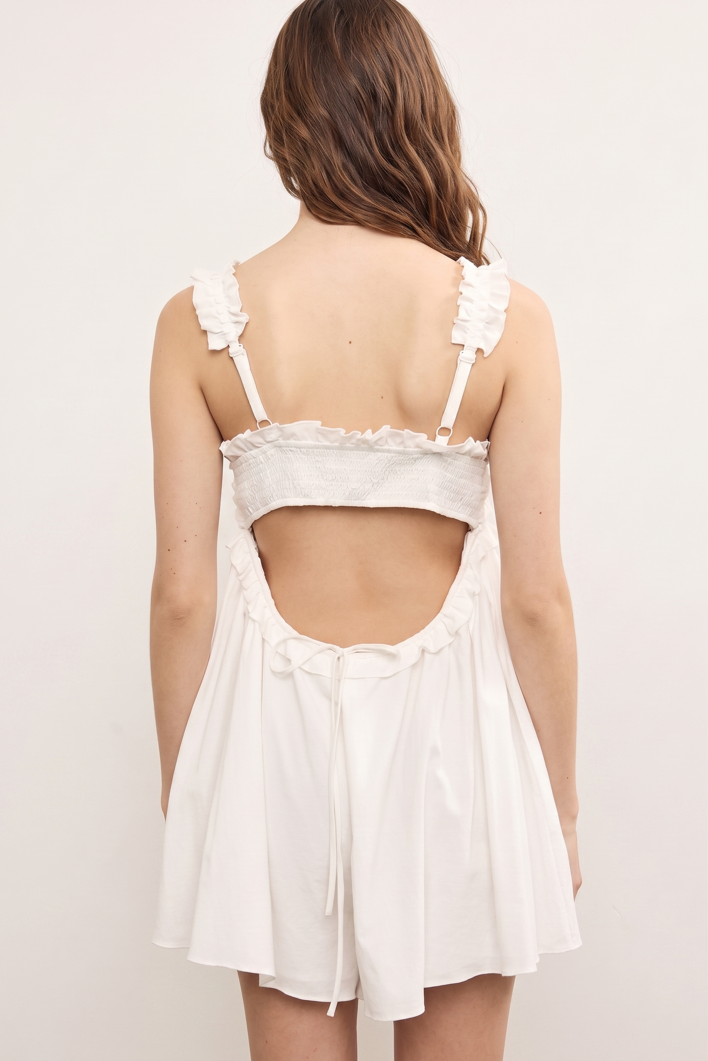 The Charlotte Seraphina Tiered Ruffle Romper