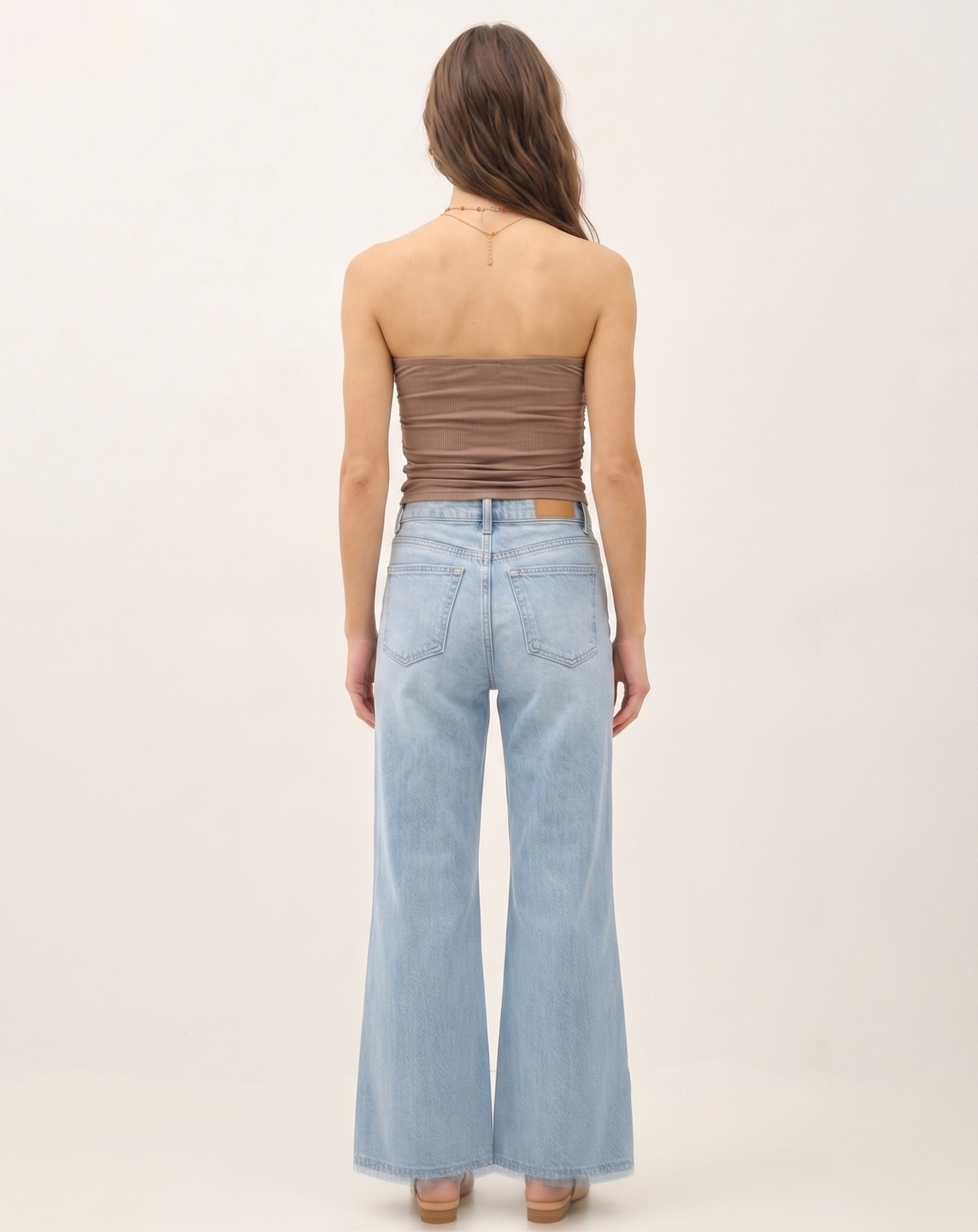 The Siena Ruched Strapless Bandeau Top